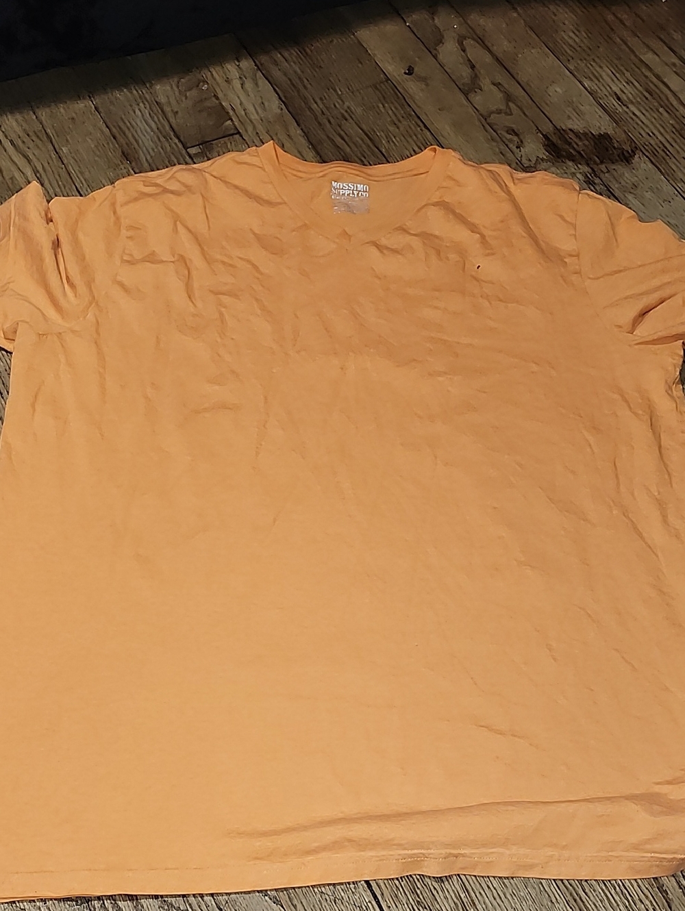 Mossimo Supply Co. Short Sleeve Crew Tee in Light Peach